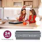 EMITEVER 200W Triac Dimmable LED Driver,Power Supply,AC 120V to DC 24V Transformer,Compatible with Lutron and Leviton Dimmers,for LED Lighting,ETL Certified
