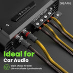 GEARit Pro Series 16AWG Speaker Wire, 16 Gauge Speaker Wire Cable (100 Feet / 30 Meters) Great Use for Home Theater Speakers and Car Speakers, Transparent Black/Yellow
