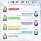 7-in-1 Face Massager Tool with 7 Light,Therapy for Face,Neck,Body,Wrinkle Reduction Device with Enhanced Absorption