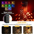 L LOHAS LED Night Light, Color Changing Night Lights Plug into Wall, RGB Vintage Nightlight with Light Sensor, Soft White, Dimmable Plug in Nightlights for Bathroom Hallway Gift, 1 Pack