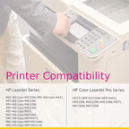 CS Replacement Toner Cartridge Compatible with HP Pro 400 Color M451DN CE410A Black 305A Pro 300 MFP M375 M375NW M475 M475DN M475DW 5 Set