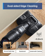 Tineco Floor ONE S7 Stretch Ultra Cordless Wet Dry Vacuum Cleaner, 180°Lay-Flat Anti-Tangle Design, 50 Minutes Runtime, 185℉ Flashdry Self-Cleaning, Dual-Sided Edge Cleaning Floor Cleaner