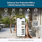 Arlo Pro XL Security Camera 2K HDR (6th Gen, 2025 Release) - Wireless Outdoor Camera, 2x Longer Rechargeable Removeable Battery, AI Event Captions, Emergency Response, 1-Mo. Trial of Secure Plan,1 Cam