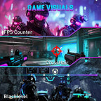 SANSUI Gaming Monitor, 24.5" 300hz 240hz FHD 1080P 1ms FPS PC Monitor Gaming, HDR, FreeSync, DisplayPort x2 HDMI x2, Fast IPS, 120% sRGB, Audio Jack, VESA Support, Desktop Compatible(ES-G25X1 PRO)