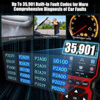 OBD2 Scanner Diagnostic Tool, Check Engine Code Reader OBD2 Scanner with Reset, Mode 6, Mode 8 & I/M Readiness, Auto Check Engine Light Car Diagnostic Scan Tool for All OBDII Car Since 1996