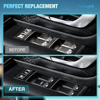 Nilight Power Master Window Switch Compatible with 2011 2012 2013 Chrysler 200 2007-2010 300 Sebring & Dodge Charger 2008-2013 Avenger 2006-2009 Mitsubishi Raider 2010 Ram Dakota Windows Switches