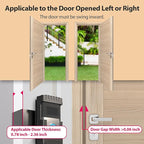 Heart of Tafiti Anti-Theft Video Doorbell Mount, Compatible with Ring Doorbell 1/2/3/3Plus/4/2020/2023/Blink 2021, Adjustable No-Drill Mounting Bracket Wedge Adapter Holder Accessories