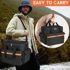 LEFOR·Z Carrying Case Compatible with Jackery Explorer 2000 v2/1500/1000 Plus/ECOFLOW Delta 2/BLUETTI AC180,Portable Power Station Travel Bag for Charging Cable and Accessories(Bag Only)