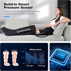 KNQZE Air Compression Recovery System, Foot and Full Leg Recovery Boots with Dynamic Pressure for Fast Therapy, Professional Device for Circulation and Pain Relief