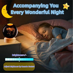 3D Crystal Ball Lamp with Lifelike LED Bear, 16 Color Changing Light, Dimmable Remote Control