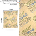 Wisesorb 90 Pack 62% RH 8 Gram Two-Way Humidity Control Packs for Storing 1 oz, Size 8 Moisture Control Packets Individually Wrapped