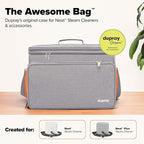 Dupray Neat Plus Steam Cleaner with 18-Piece Accessory Kit (incl. the Awesome Bag) A powerful multi-purpose steamer. *Kills 99.9% of Bacteria & Viruses