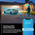Tapo MagCam 2K+ - 2025 Wirecutter Best Outdoor Security Camera & PCMag Editors' Choice, Wireless Battery Power, Magnetic Mount, Subscription-Free SD Storage or Cloud, Person/Vehicle Detection, 2-Pack