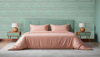 From Plain To Beautiful In Hours 9004 Depth Tier PVC 12 in x 12 in Peel and Stick Wall Panels (Covers / 10 sq.ft), Edge Water, 10 Piece