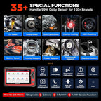 LAUNCH X431 CRP919E OBD2 Scanner, 2026 Bidirectional Scan Tool as CRP919EBT, CANFD/DoIP/FCA SGW, ECU Code, 35+ Service, Active Tests, All-in-One Full System Diagnosis, BST360 & i-TPMS, 2 Year Update