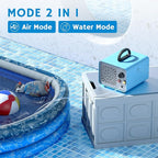 Airthereal MA25L Water Ozone Generator - Dual-Mode Ozone Machine for Water and Air Purification, 40,000mg/h High Capacity Ozone Machine for Odor Removal - Covers up to 4000 sq. ft.