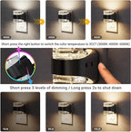 JandCase LED Night Light, Bubble Night Lights Plug into Wall, [2 Pack]Night Light 3000K/4000K/5000K & 3 Brightness Levels, Dimmable Nightlight with Dusk to Dawn Sensor for Bathroom Hallway Bedroom