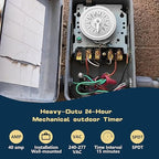 T101M Mechanical Time Switch,24-Hour 120 V Mechanical Time Switch,SPST, Mechanism Only
