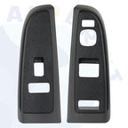 Window Control Switch Bezel Cover for Driver & Passenger Door Panel Compatible with Chevy Silverado, GMC Sierra 1500 2500 HD 3500 Door Switch Panel 2004-2007 89045124