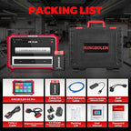 KINGBOLEN K8 Pro OBD2 Scanner Bluetooth 2026 Bidirectional Scan Tool with Lifetime No Subscription Update 8'' All System Diagnostic Tool, ECU Code, 34+ Reset, CANFD&DOIP, V.A.G Guide, FCA AutoAuth