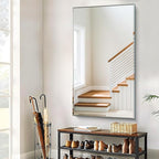 CILIBER Large Beveled Mirror, 30x55 Frameless Beveled Bathroom Mirrors for Over Sink, Upgraded Shatterproof Beveled Frameless Vanity Mirror for Bathroom,Bedroom,Living Room and Entryway