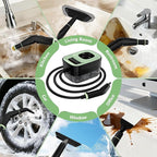 Steam Cleaner, Portable Steamer for Cleaning with 16pcs Accessories, 6-Level Adjustable, 15s Heat-Up, Handheld Steam Cleaner for Home for Tile, Grease, Dirt, Grout, Car Detailing, Green