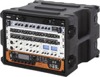 Gator Cases Pro Series 8U Rack Case with Standard 19" Depth, Roto Molded Made in USA (G-PRO-8U-19)