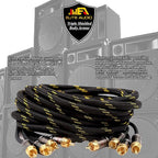 Elite Audio Pro Series 1.5 ft. 100% OFC Copper RCA Cable Y-Adapter - Single Female to Dual Male RCA - Enhanced Sound, Reduced Interference & Versatile Compatibility (Model: EA-PROY2M)