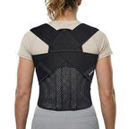 Full Back Posture Corrector for Women & Men – Pull-Back System Posture Brace – Wide Soft Straps, Breathable Mesh, Adjustable Support for Slouching, Rounded Shoulders & Upper Spine Pain Relief