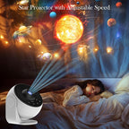 Galaxy Projector for Bedroom,13 in 1 HD Planetarium Star Projector,Ceiling Night Light Milky Way Mood Lighting with 360° Rotating and Timer,LED Space Galaxy Lamp for Kids,Adults,Gifts,Room Decor