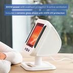 Beurer IL60 Infrared Heat Lamp for Red Light Therapy for Face, Body, Sinus & Skin, Pain Relief & Muscle Recovery, Adjustable Treatment Time, Protective Eyewear Included