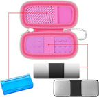 Heart Monitor Case Compatible with AliveCor Kardia Mobile ECG/for KardiaMobile 6L for Apple and Android Device - CASE ONLY (Rose Red)