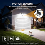PURICH LED Security Lights Motion Sensor Light Outdoor, 7000LM, 6500K, Waterproof, Flood Light Outdoor Motion Detector with Adjustable 3 Head, Hardwired Wall Light for Entryway, Yard, Garage (2)