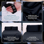 THE LAD COLLECTIVE 3.0 Bedding Set Full Size 4 Pieces Premium Bed Set with Fitted Sheet, Top Sheet, and 2 Pillowcases, Nevada Nights