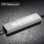 LED Power Supply 150 Watts LLTOP Waterproof IP67 LED Driver 100-264V AC to 12V DC 12.5A Low Voltage Transformer Converter Ultra Slim Power Adapter for Indoor Outdoor LED Lights