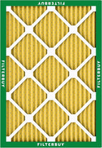Filterbuy 23x23x1 Air Filter MERV 11 Superior Pet & Allergy Defense (2-Pack), Electrostatic Pleated HVAC AC Furnace Filters Replacement, Made in USA (Actual Size: 22.50 x 22.50 x 0.75)