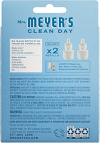 MRS. MEYER'S CLEAN DAY Scented Oil Refills, Rain Water, contains 2 .67 fl oz refills