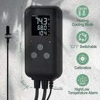 DIGITEN Waterproof Digital Temperature Controller for Aquarium, Greenhouse & Outdoor Heating - 10A Heat Mat Thermostat Controller