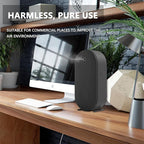 Essential Oil Diffuser, Waterless Aromatherapy Diffusers, Plug in Nano Atomization Scent Air Machine with Timer and Auto-Off Switch for Home, Office, Hotel Collection(Black, 200ml, iOS Version)