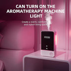 Waterless Essential Oil Diffuser for Home & Office Cordless Battery Operated Aroma Diffuser with 7 Mist Levels, Ultrasonic Air Freshener for Large Rooms Bedroom Bathroom Car Small & Portable