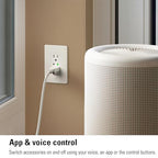 Eve Energy Outlet (Matter) 3-Pack – Smart Outlet & Power Meter, App & Voice Control, No Bridge, Thread, Works with Apple Home, Alexa, Google Home, SmartThings, 100% Privacy, Requires Thread Router