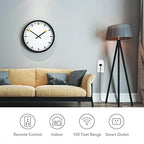 BN-LINK Mini Wireless Wall-Mounting Remote Control Outlet Switch Power Plug in for Household Appliances, Wireless Remote Light Switch, LED Light Bulbs, White (3 Outlets)