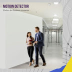 ENERLITES - MPC-50V-STICKER Ceiling Occupancy Sensor by PIR Ceiling Sensor for Junction Box Installation, MPC-50V, White