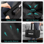 Nekteck Cordless Leg Compression Massager, FSA Eligible Massage Tools for Circulation and Pain Relief, Rechargeable Portable Full Leg Boots, Gifts for Mom Dad Men Women, HSA Eligible, Single Unit