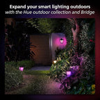 Philips Hue Outdoor 40W Power Supply, Black - Connect Multiple Hue Outdoor Low Voltage Lights up to Total of 40W - 1 Pack - Requires Hue Bridge - Weatherproof