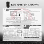 2 for Genie Garage Door Opener Remote G3T-R G3T-A G3T-BX Intellicode【10-Years-Warranty】