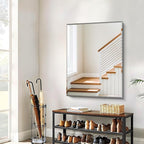 CILIBER Beveled Bathroom Mirror, 30x40 Large Frameless Mirrors for Over Sink, Upgraded Shatterproof Beveled Frameless Vanity Mirror for Bathroom,Bedroom,Living Room and Entryway