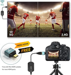 EDUP Wireless HDMI Transmitter and Receiver 4K Decode Input 1080P Output, Plug & Play, 165FT /50M Long Range Wireless HDMI Extender Low-Latency for Video/Audio to Monitor from PC/Projector/TV Box