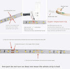 Sensky 19.7ft/6m Motion Activated LED Strip Light Kit Flexible LED Strip Motion Sensor for Bedroom, Gun Safe, Under Cabinet, Under Bed, Pantry, Kitchen, Stairway, Closet(Warm White,Upgraded Version)