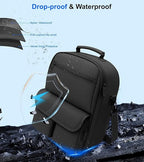 YRXVW Large Carrying Case for Meta Quest 3S/3/2, Compatible with BOBOVR & Kiwi Battery Head Straps, Waterproof & Drop-Resistant VR Travel Case for Accessories & Home Storage and Travel